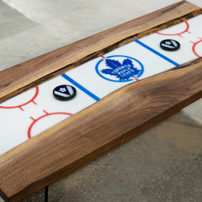 Hockey Epoxy Coffee Table