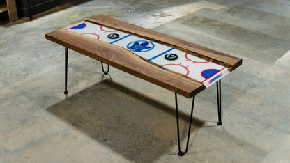 Hockey Epoxy Coffee Table